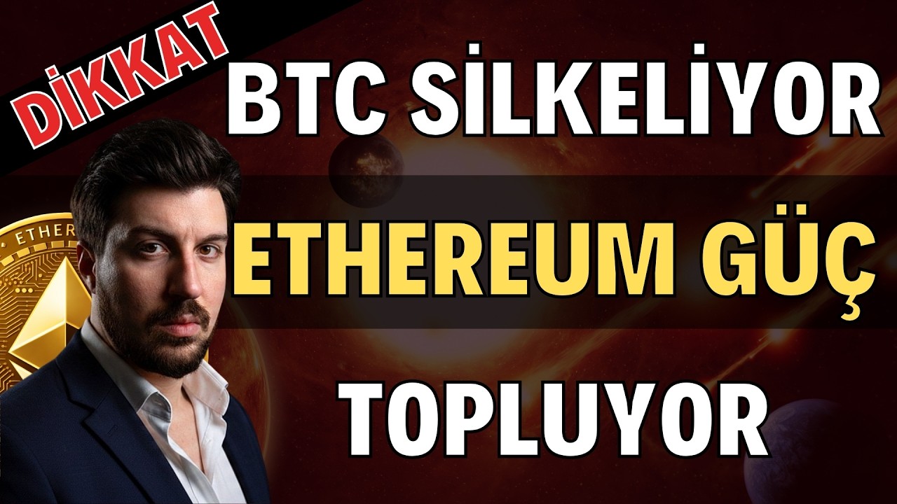 Fırtına Kapıda Bitcoin Silkeliyor Ethereum G&uuml;&ccedil; Topluyor (Bitcoin Altcoin Genel Borsa Analizi)