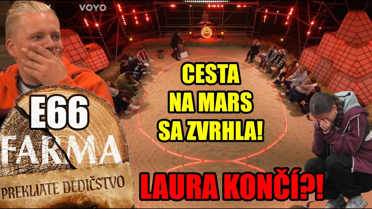 Farma 17 E66 | Cesta na Mars sa zvrhla! Laura v slz&aacute;ch a Robo preber&aacute; moc! 😳