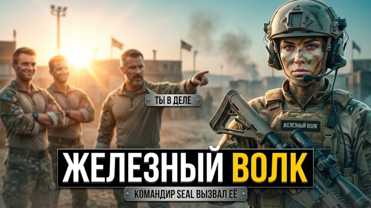 Они смотрели на нее свысока — пока командир SEAL не сказал: «Снайпер Железный Волк, твоя очередь».