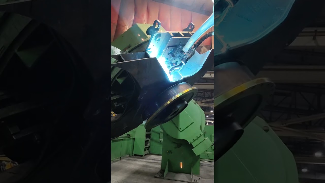 An example of robotics welding #shorts #viral #trending #funny #automobile #nature #india 