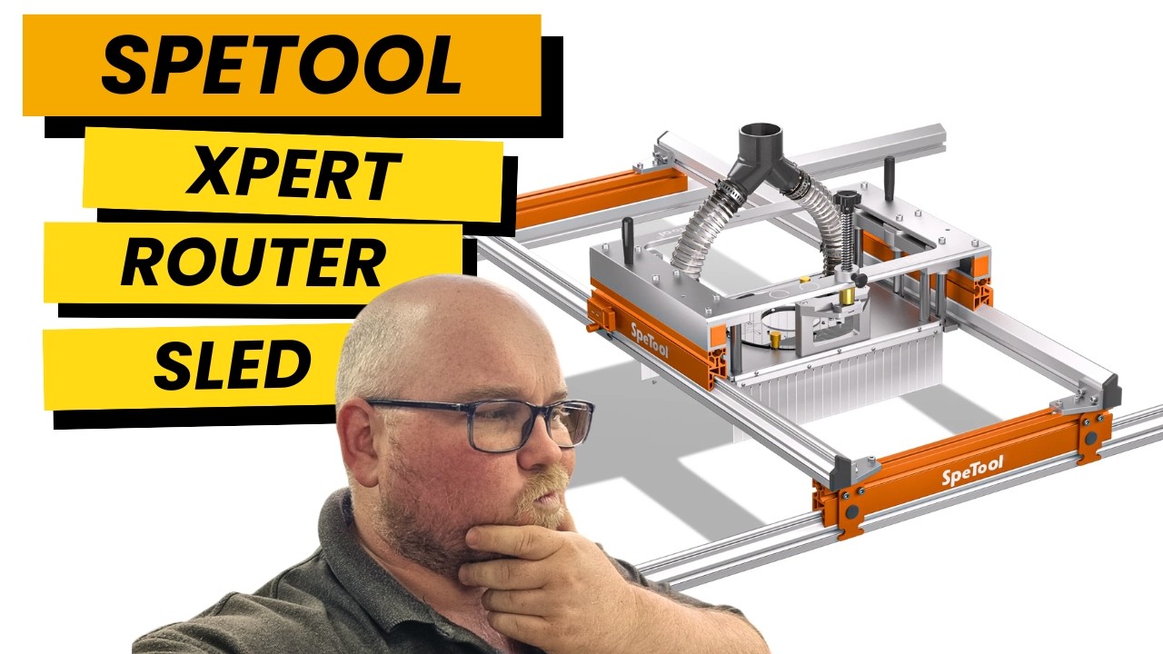 Is the SpeTool Xpert Router Sled the Best DIY Slab Flattening Jig?