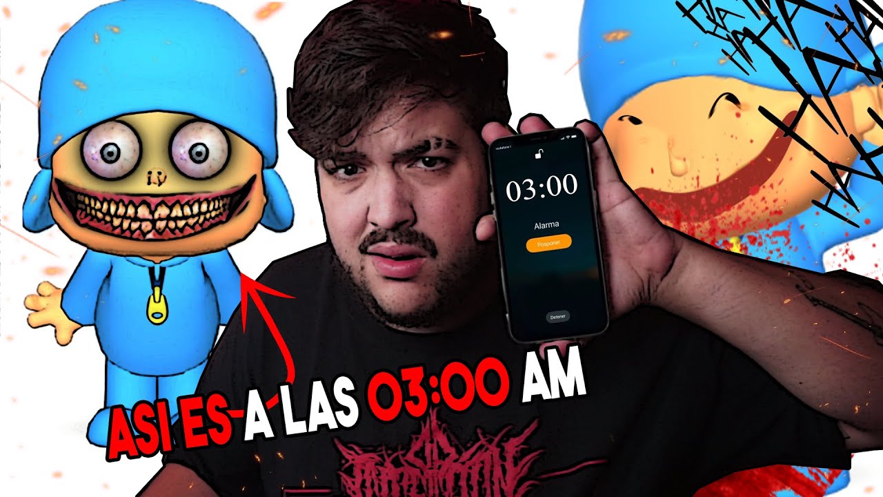 🔥 ... dejé la APP TALKING POCOYO encendida TODA la NOCHE  y SE TRANSFORMÓ 😨