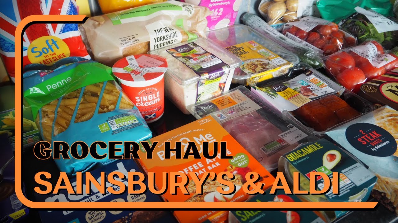Sainsbury’s & Aldi Grocery Haul | UK Food Shopping | 7th June 2024