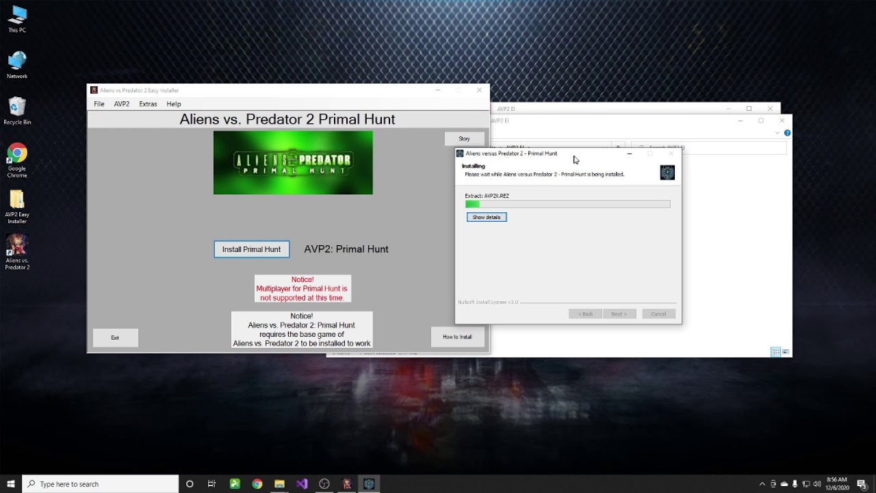 Aliens vs. Predator 2 Easy Installer 1.0