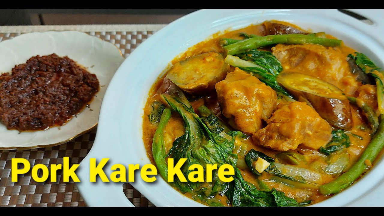 Pork Kare Kare | Simpleng Luto by Malou | Paano magluto ng Pork Kare kare