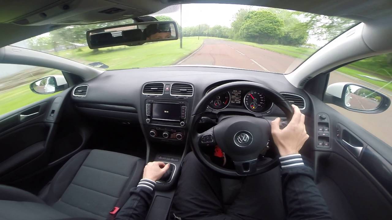 VW Golf Mk6 POV Test Drive Diesel