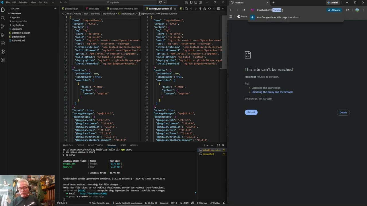 011 -Angular/Voice Say Hello: Say Hello Routing