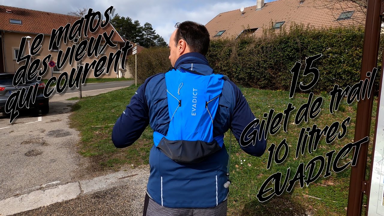 [Matos] 15- Gilet trail evadict Homme 10l 2023