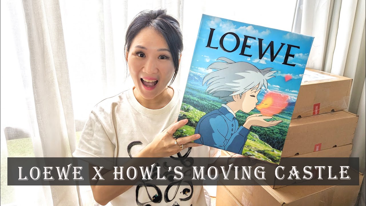 Loewe x Howl's Moving Castle Unboxing