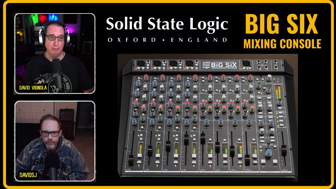 Solid State Logic | SSL | BIG SIX | Настольный аналоговый микшер