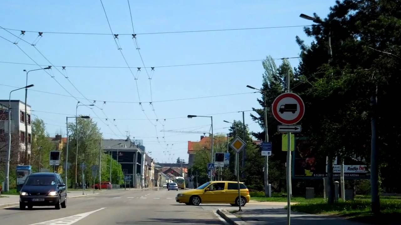 J&iacute;zda Trolejbusem SOR na DOD Pardubice