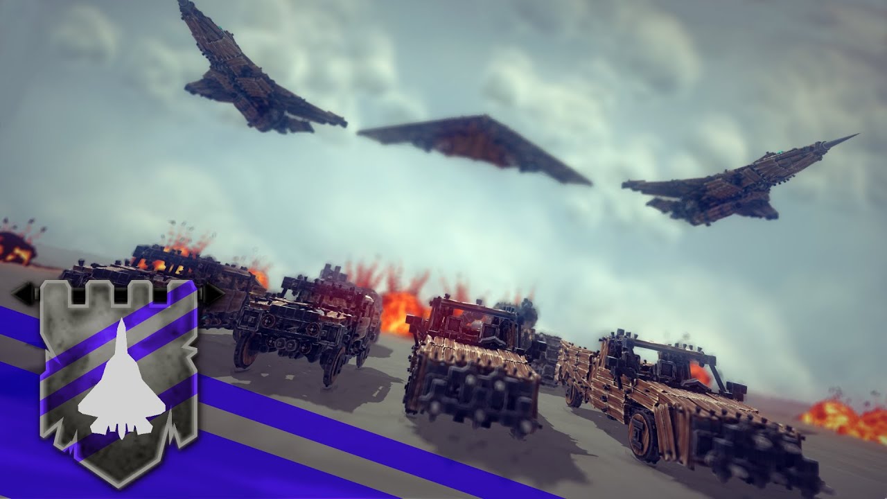 Command & Conquer Besiege - War Against the GLA ft. Aurora Alpha Bomber | Theater of Flights #33