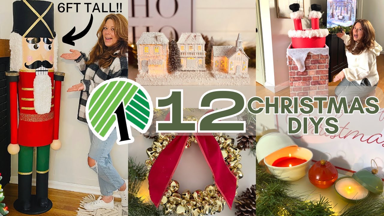 TOP 12 DOLLAR TREE CHRISTMAS DIYS YOU WANT TO MAKE THIS YEAR!