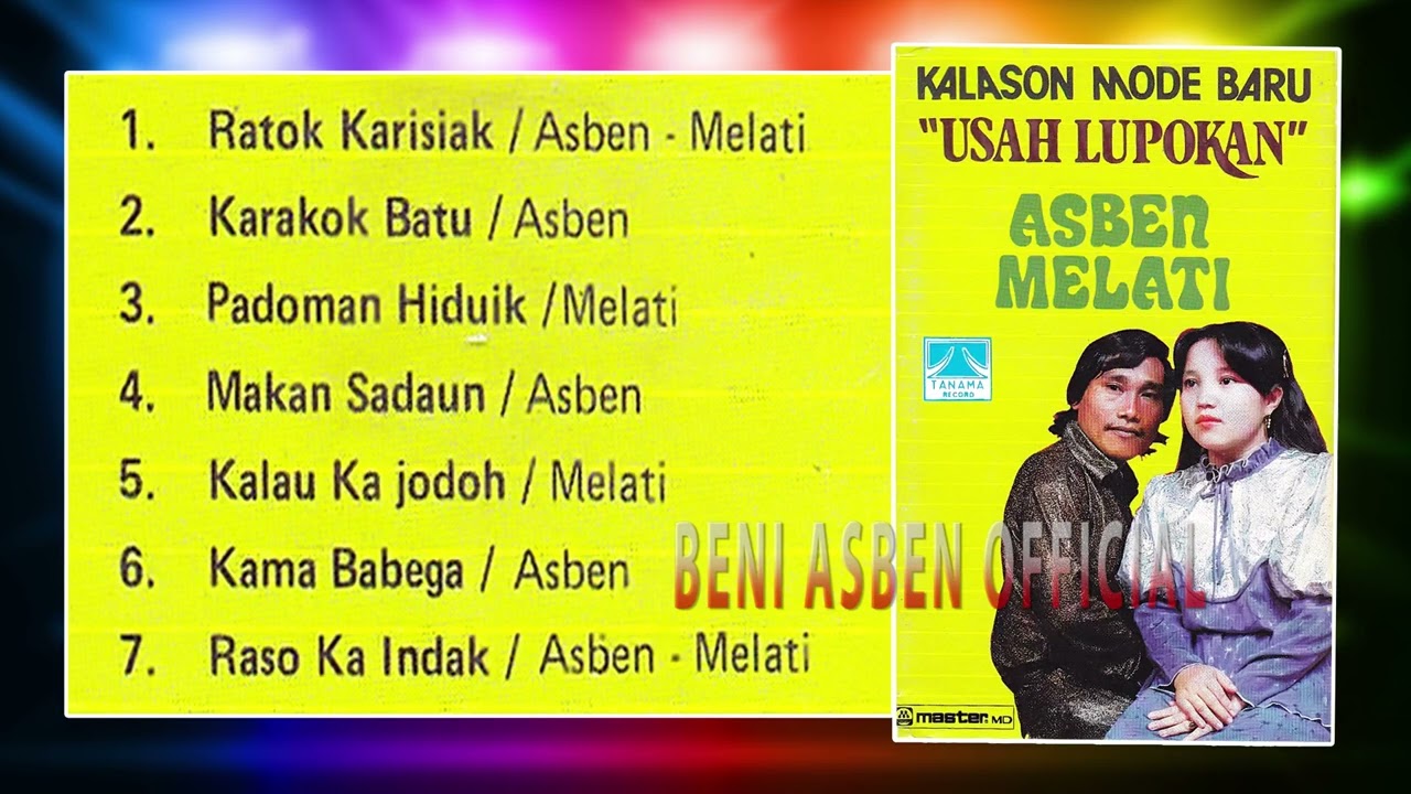 DUO LEGEND DENDANG MINANG..ASBEN & MELATI..RATOK KARISIAK..