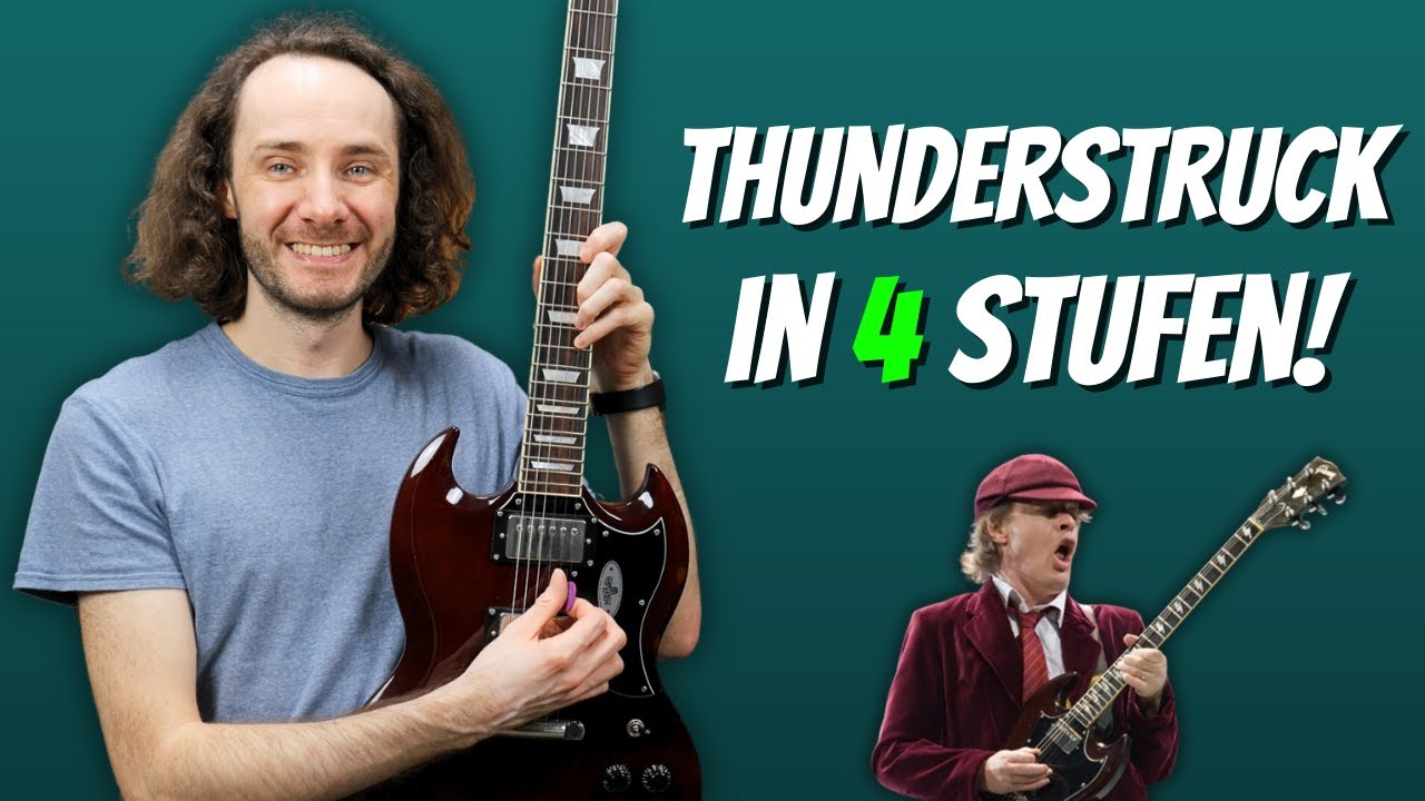 Das Thunderstruck Riff - Von Anfänger bis Profi!