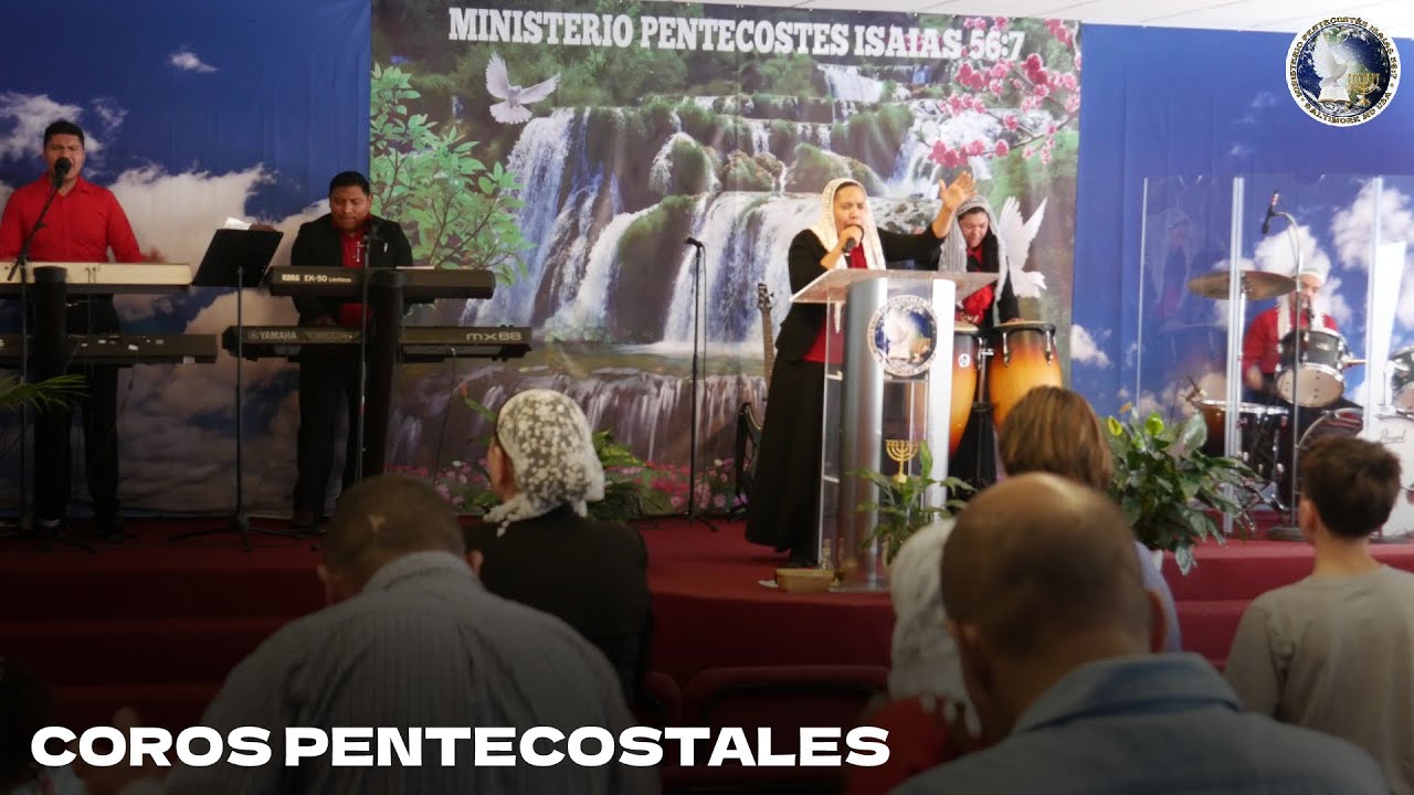 🎵 Coros Pentecostales De Fuego 🔥| Hna Flor De Leon