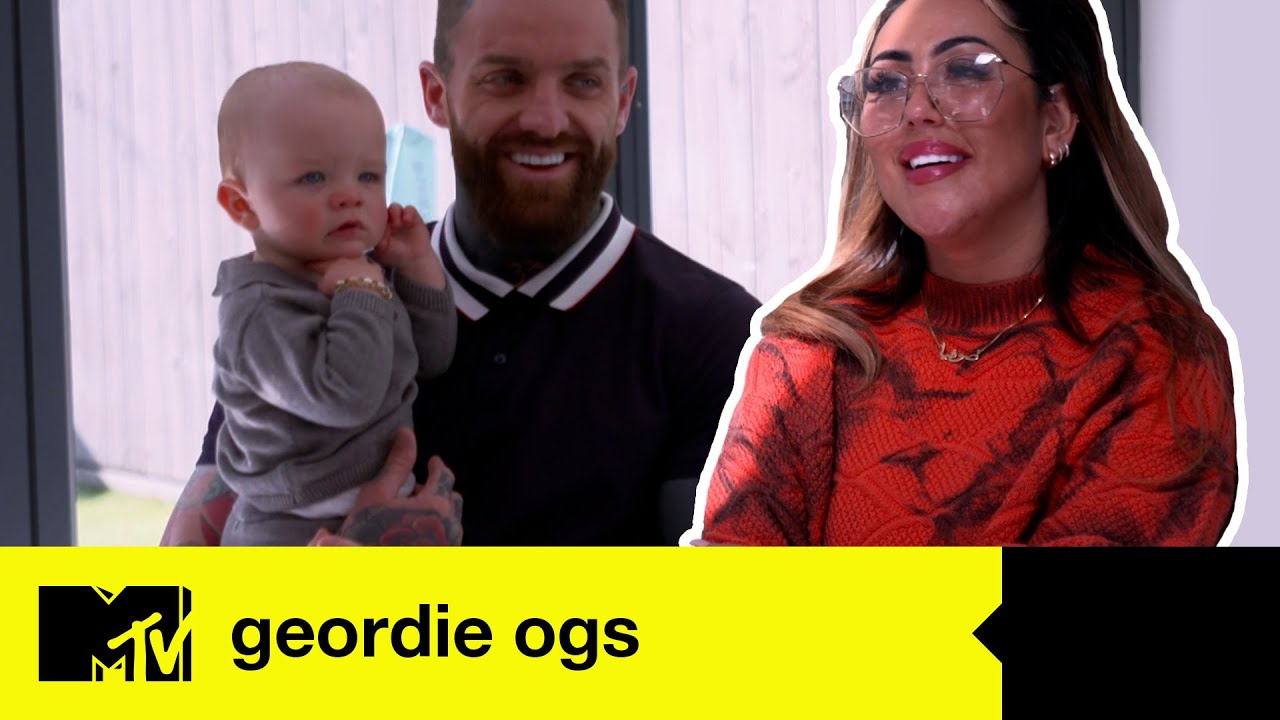 Sophie Kasaei Meets Aaron Chalmers's Son Romeo For The First Time | Geordie OGs 4 | MTV Shores