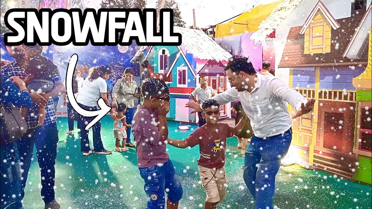 Dubai Theme Carnival Agra 2025: Snowfall,Jungle Book Style Fun, Rides & Food