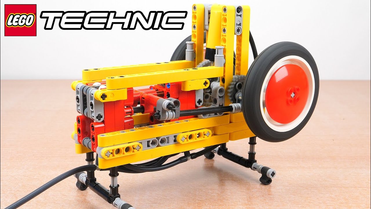 Building a simple LEGO Switchless Pneumatic Engine