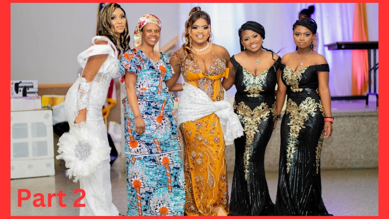 Bilive Bridal Shower Part 2, Cedar Rapids, Iowa ( Congolese Party ) Babondo shower