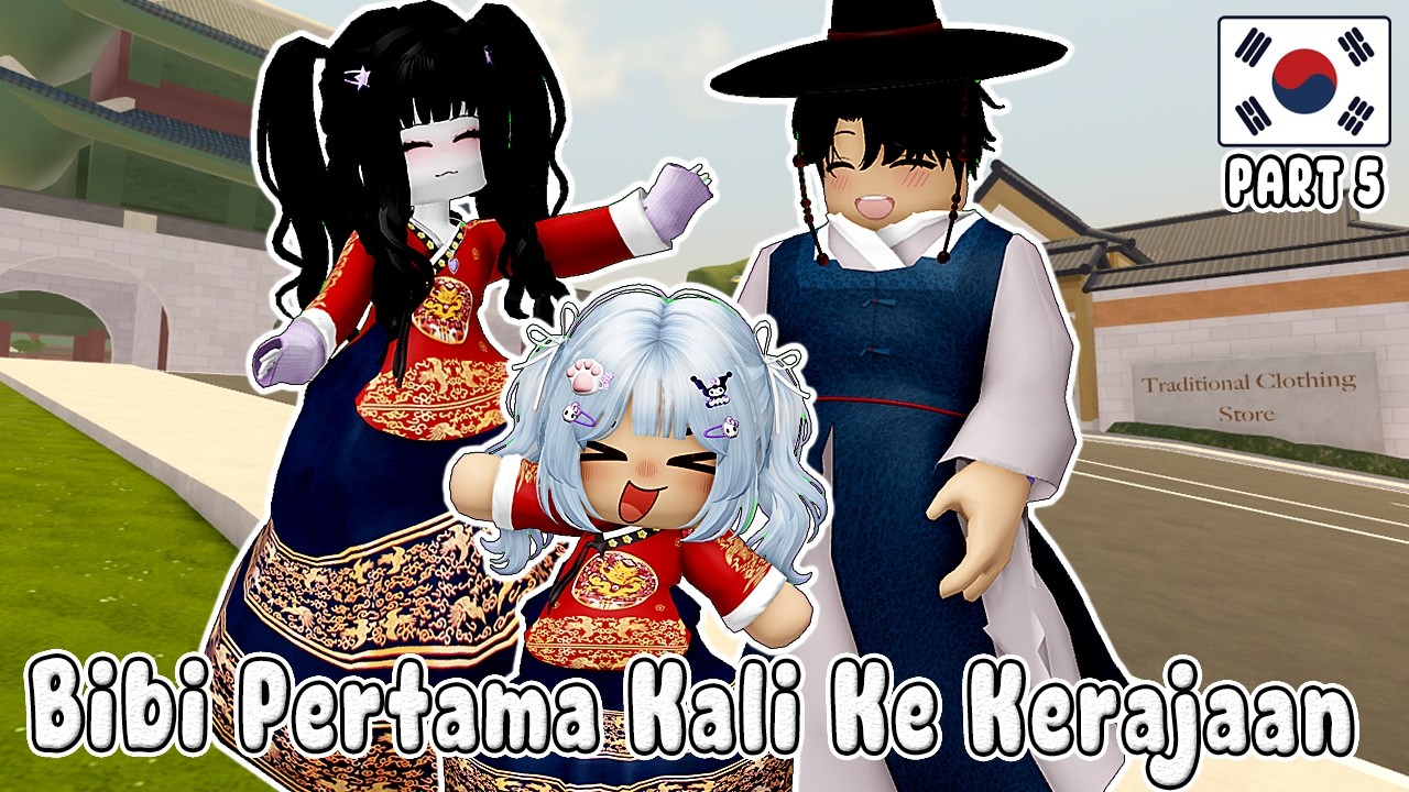 BIBI PERTAMA KALI JADI PUTRI DI KERAJAAN KOREA || BERRYEVENUE RP 🏡ROBLOX INDONESIA