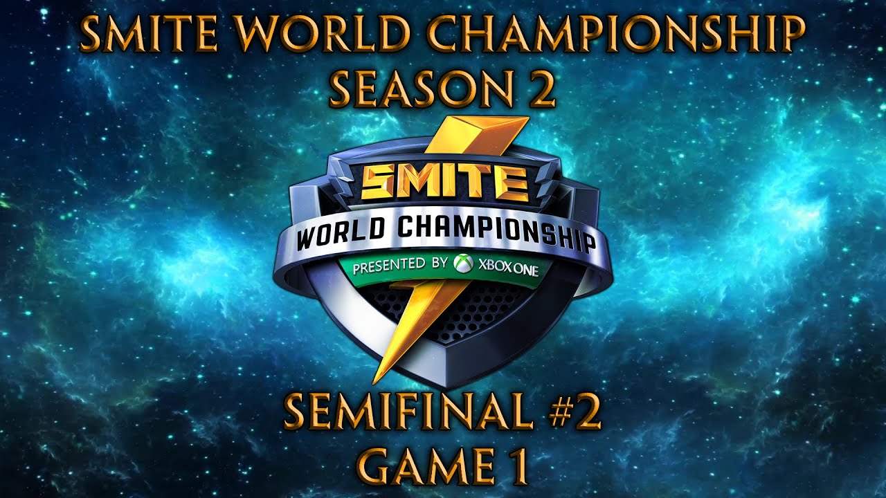 Smite World Championship 2016 Day 3 - Semifinal #2 (Game 1 of 5)