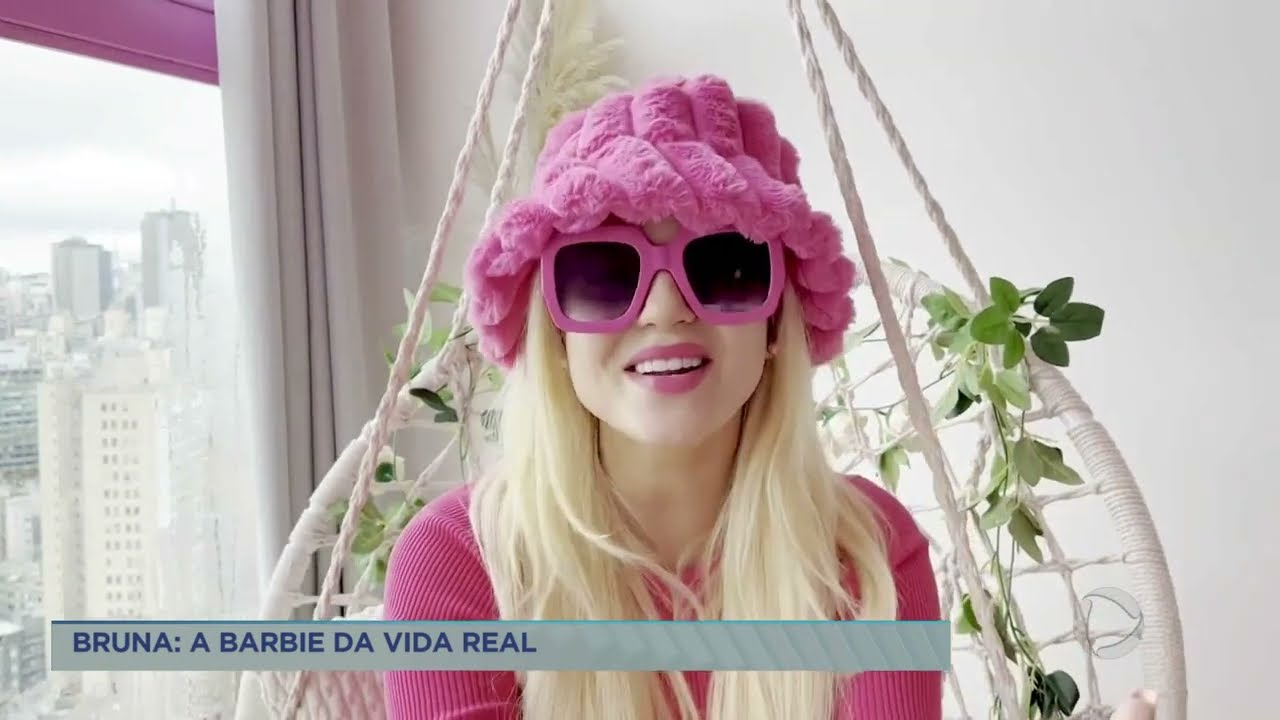 Bruna, a Barbie da vida real na Hora da Venenosa