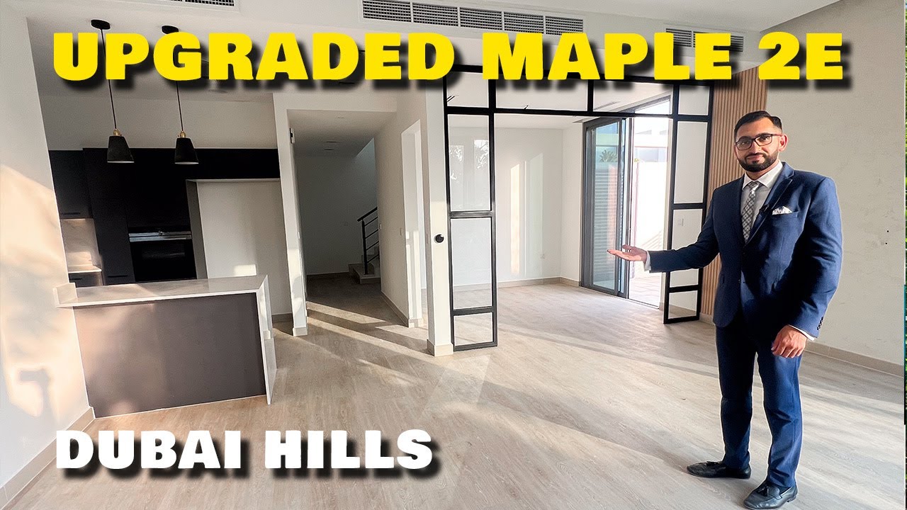 UPGRADED Maple 2E Corner Townhouse - Dubai Hills