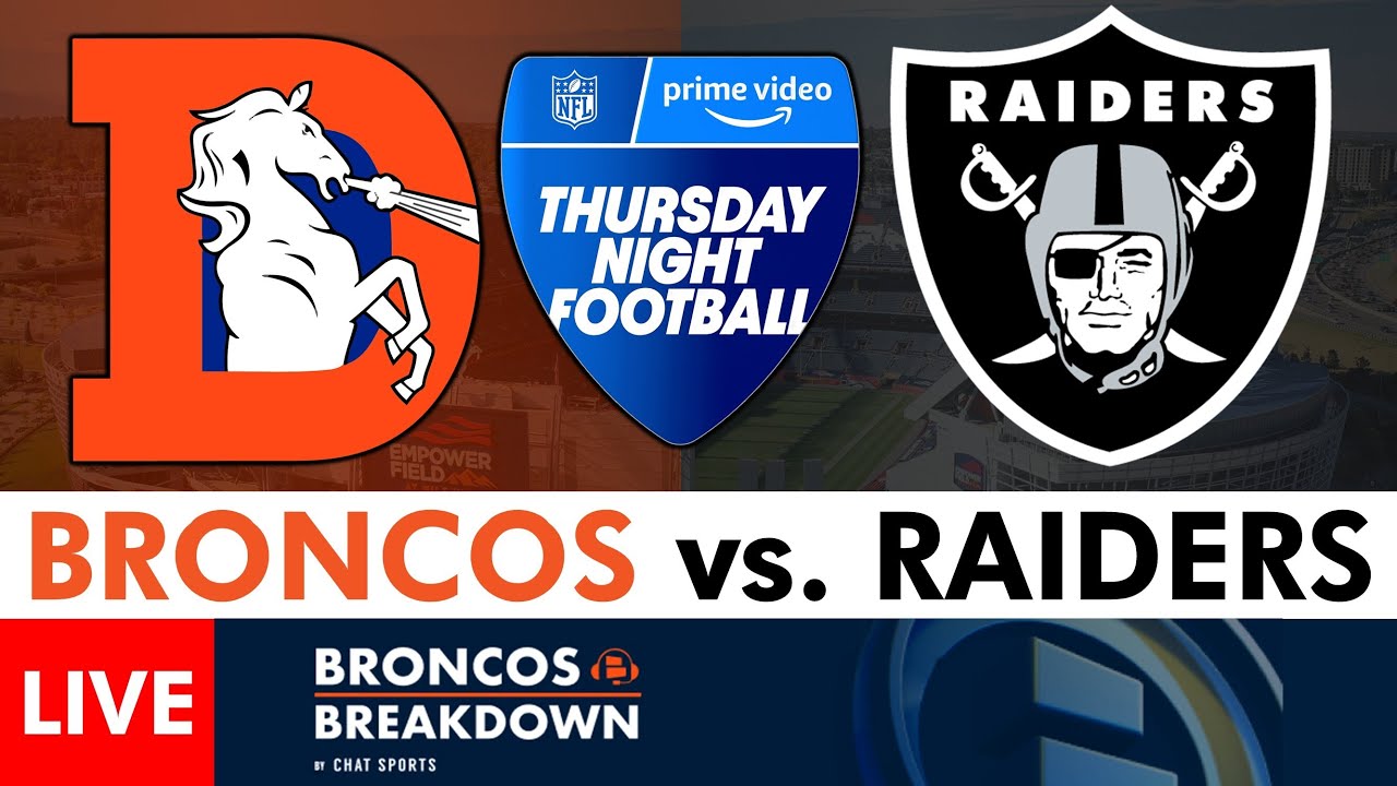 Broncos vs. Raiders Live Streaming Scoreboard, Free Play-By-Play, Highlights | NFL Week 10