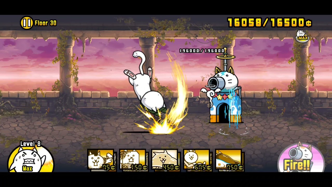 The Battle Cats | Beating Infernal Tower Floor 30
