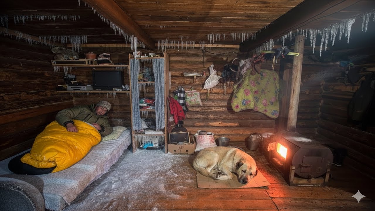 Trapped in a Deadly Snowstorm -45°C A Lost Stone Cabin Saved Her Life in a Deadly Blizzard