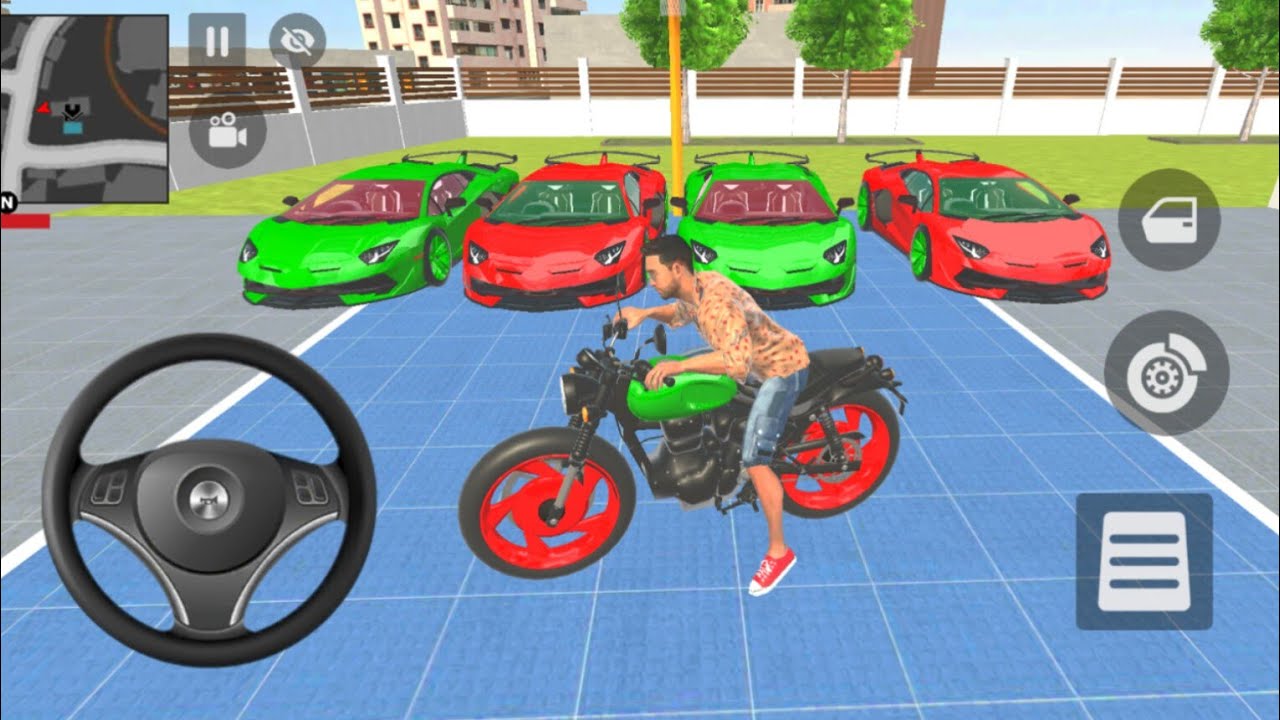🚀Car bike Game: Franklin Order In Indian😱 scorpiyo And mahindra 💥driver lembo Blu green SUV Game😀🚦