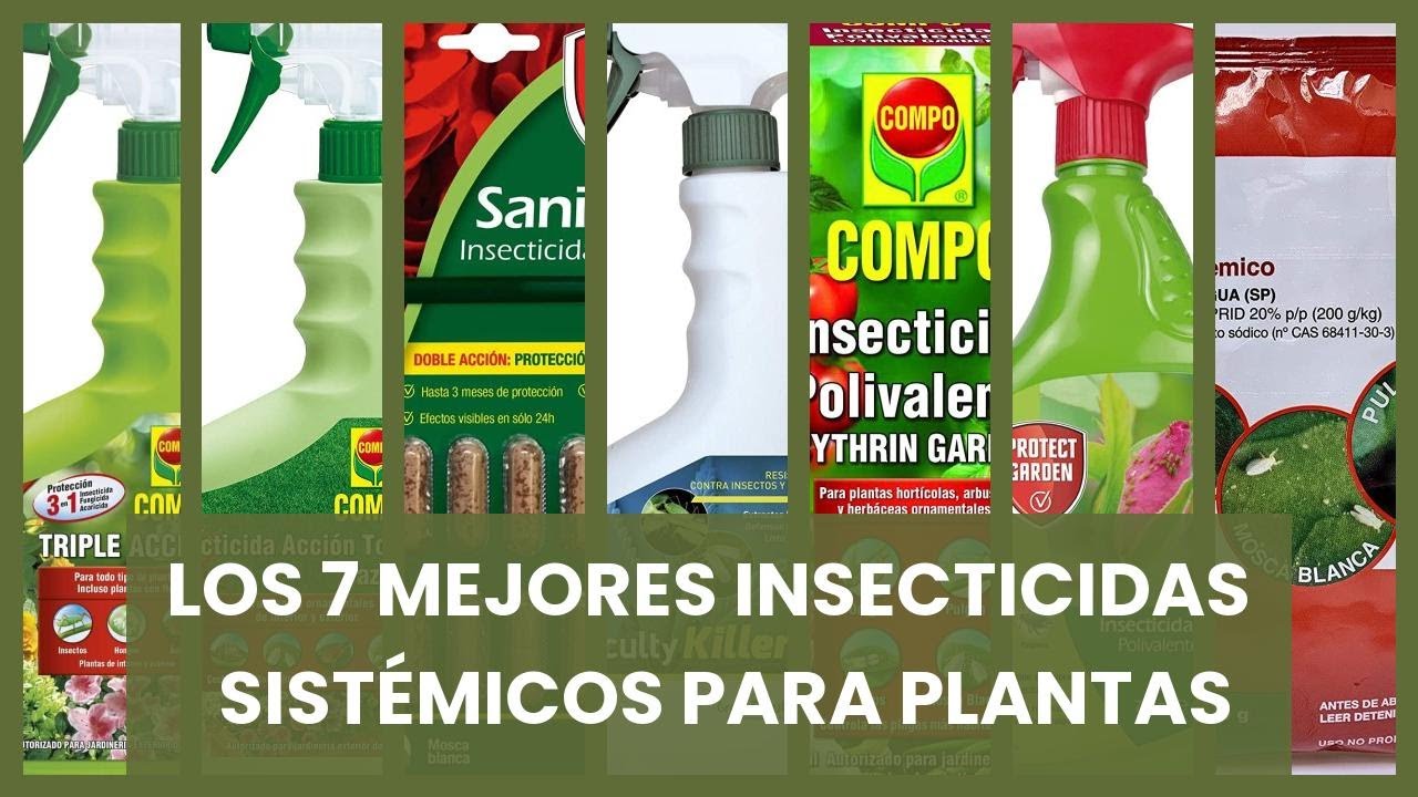 Insecticida sistemico para plantas: Los 7 mejores insecticidas sist&eacute;micos para plantas