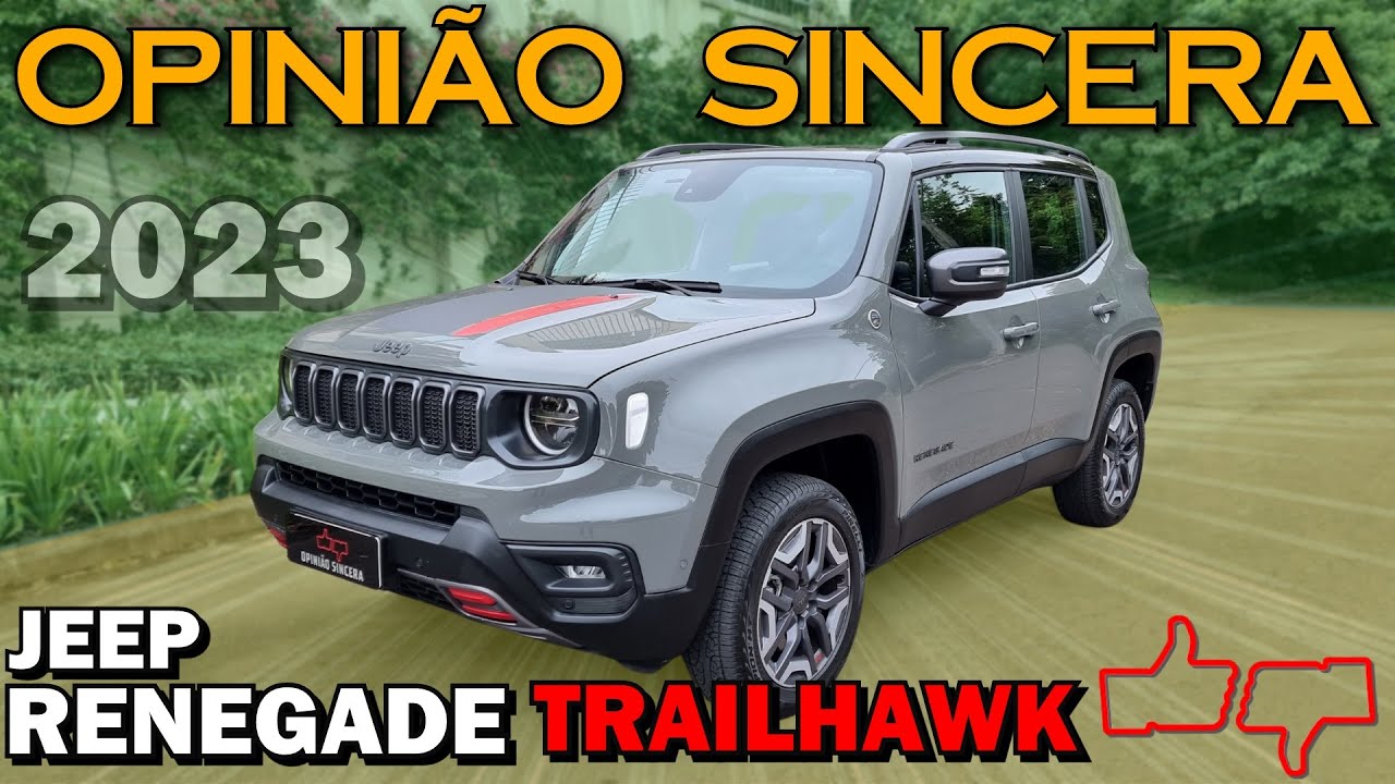 Jeep Renegade Trailhawk 2023 - Novo motor turbo, consumo, desempenho, preço, problemas. Vale a pena?