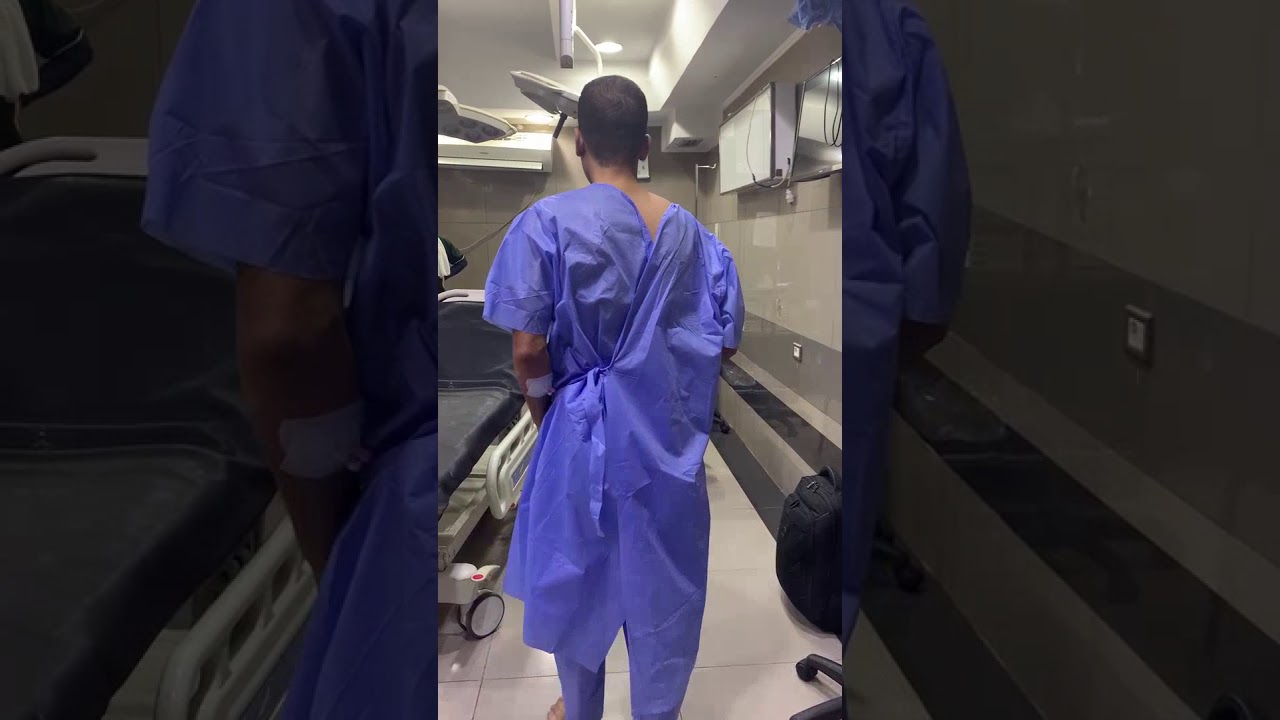 مباشرة من غرفة العمليات- حالة قبل وبعد ..علاج الشلل الرعاش بالكي العميق للأنوية المخ