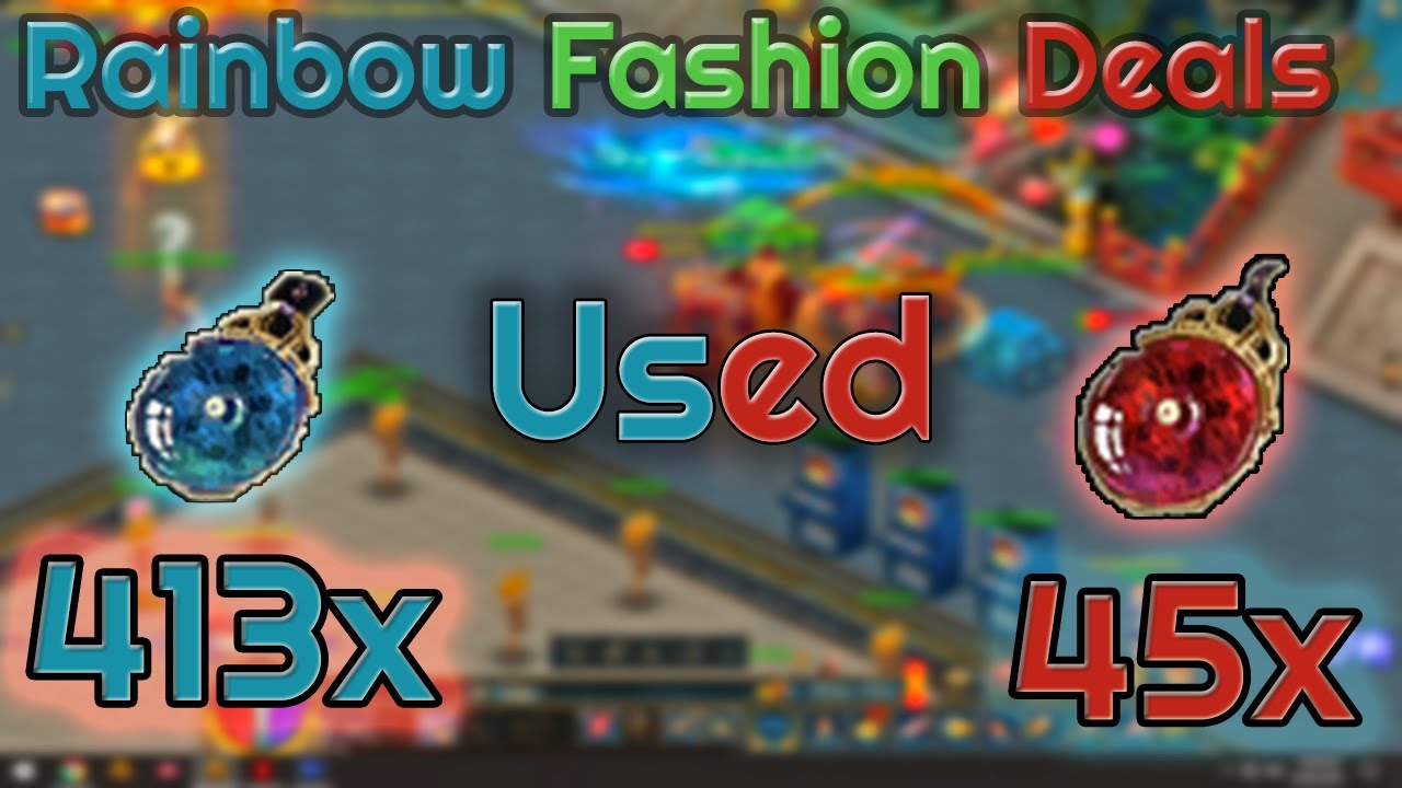 RainbowFashionDeals (Garment Event) Used 413x IvoryJade And 45x BloodyJade ~Royalty_EU_O~