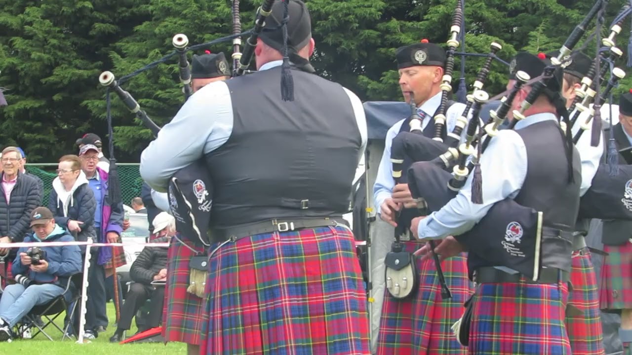 Graham Memorial Clontibret Pipe Band @ All Ireland Championships 2023