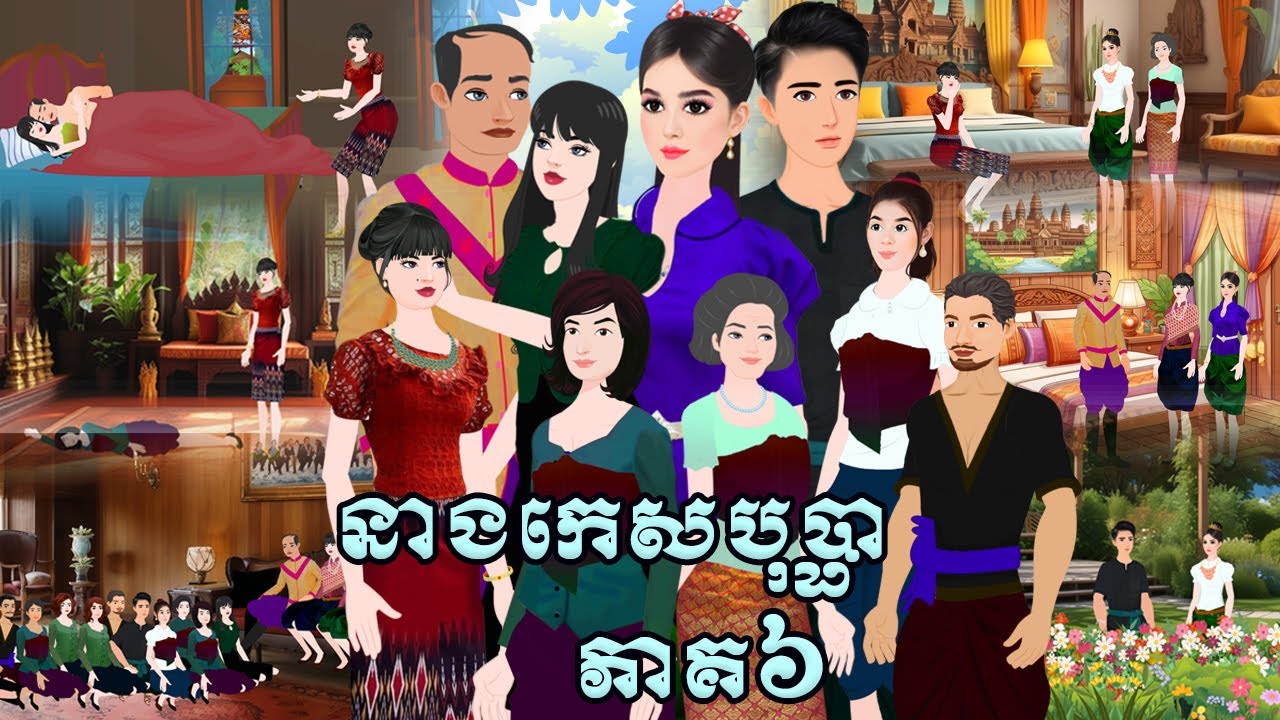 រឿង នាងកេសបុប្ផា ភាគ៦ Tokkata Khmer / Khmer Cartoon Nitean /​ VICH CHIKA 2025