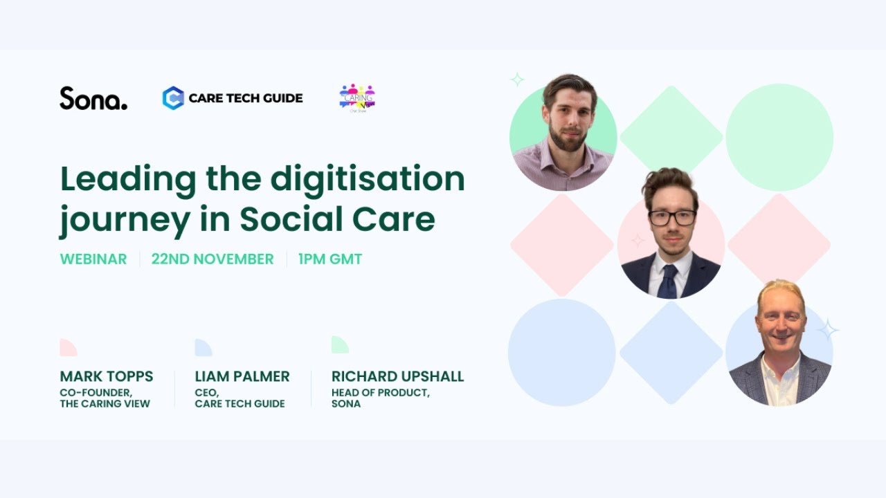 Webinar: Leading the digitisation journey in Social Care