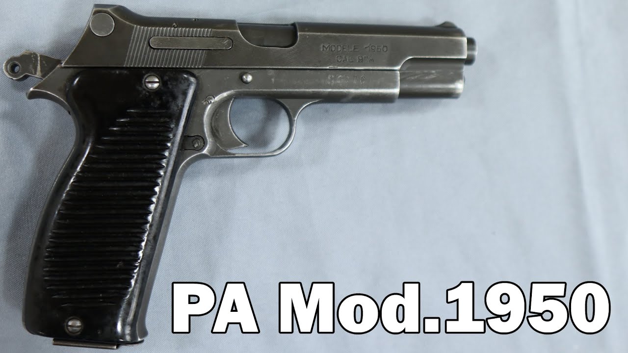 Pistolet Modèle 1950 – Le PAMAC-50