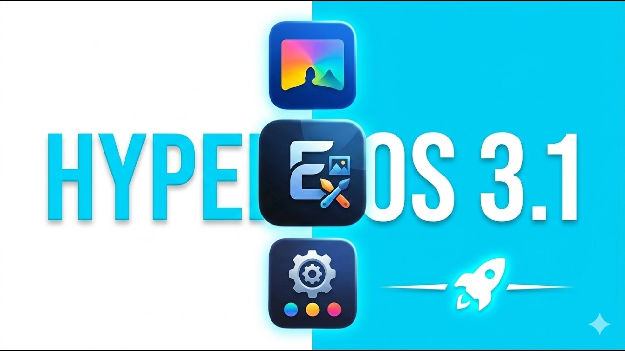 SAIU! Novas Atualizações de Sistema HyperOS: Editor de Galeria Global e IA funcionando!