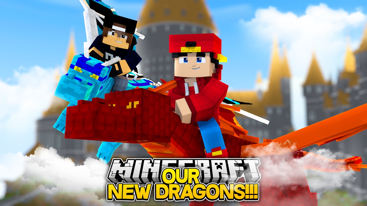 Minecraft Adventure - ROPO & JACKS NEW DRAGONS!!!