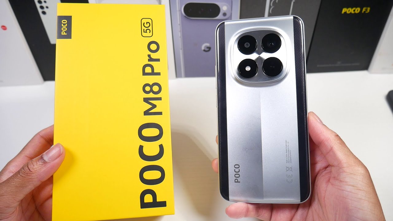 Распаковка и первые впечатления от Xiaomi Poco M8 Pro! (6500 мАч, тест PUBG, тест камер и динамиков)