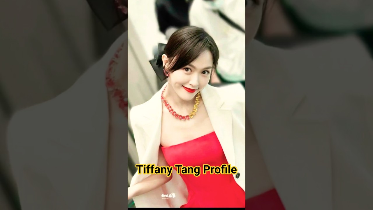 Профиль Тиффани Тан, рост, возраст и факты о ней #TiffanyTang #TangYan #китайскаяактриса