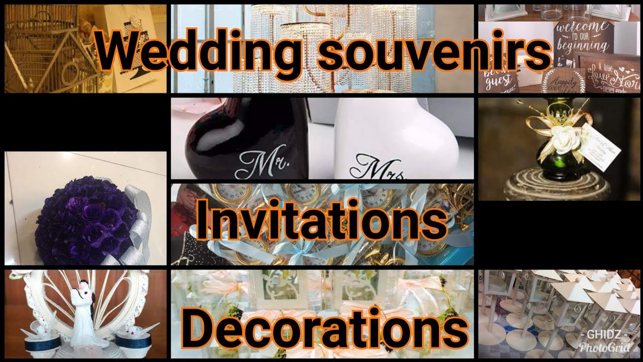 WEDDING INVITATIONS, SOUVENIRS AND DECORATIONS @ TABORA ST, DIVISORIA