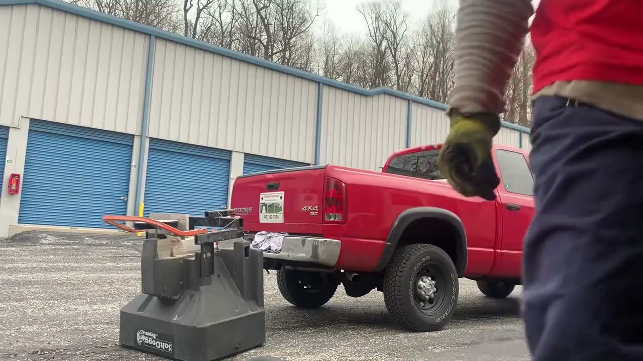 How to hookup SaltDogg TGS03 Tailgate Spreader with no help (ONE MAN)