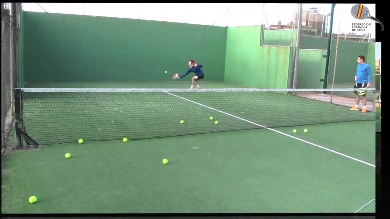 Ejercicios Padel. Transición desde la Red al Fondo (2 de 2)