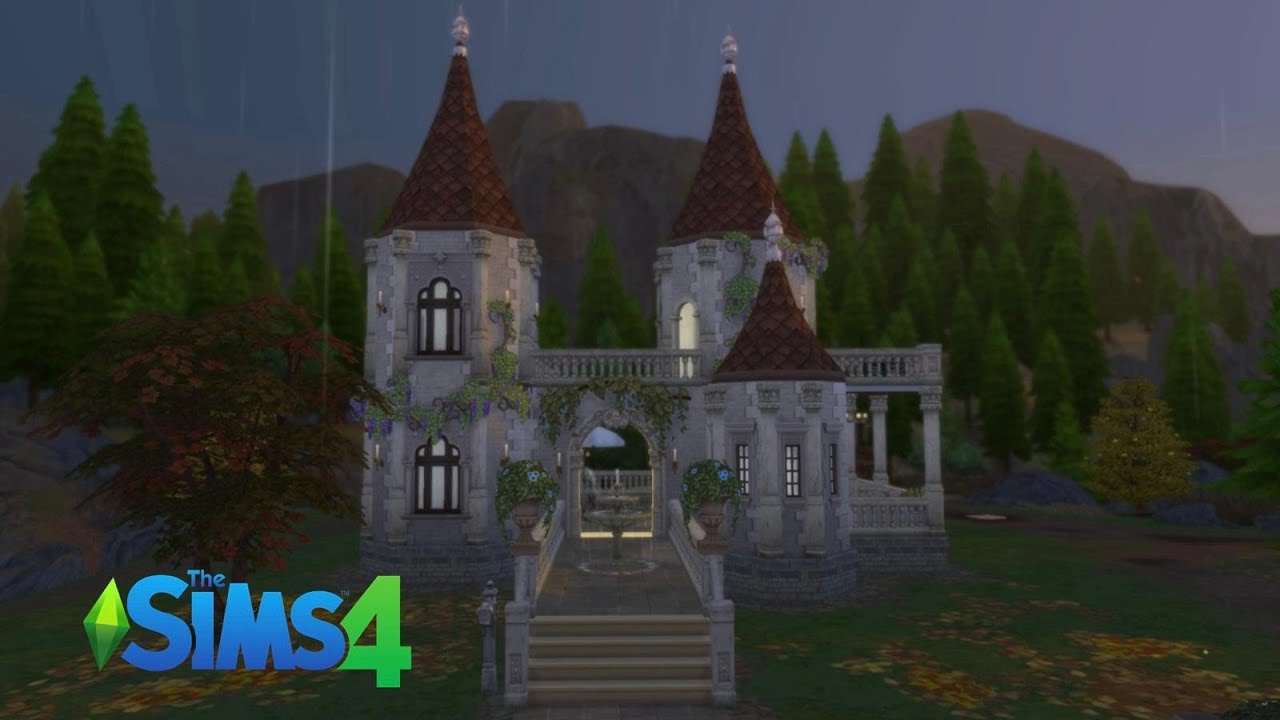 The Sims 4 Speedbuild | A Tiny Castle for the Last Village Healer