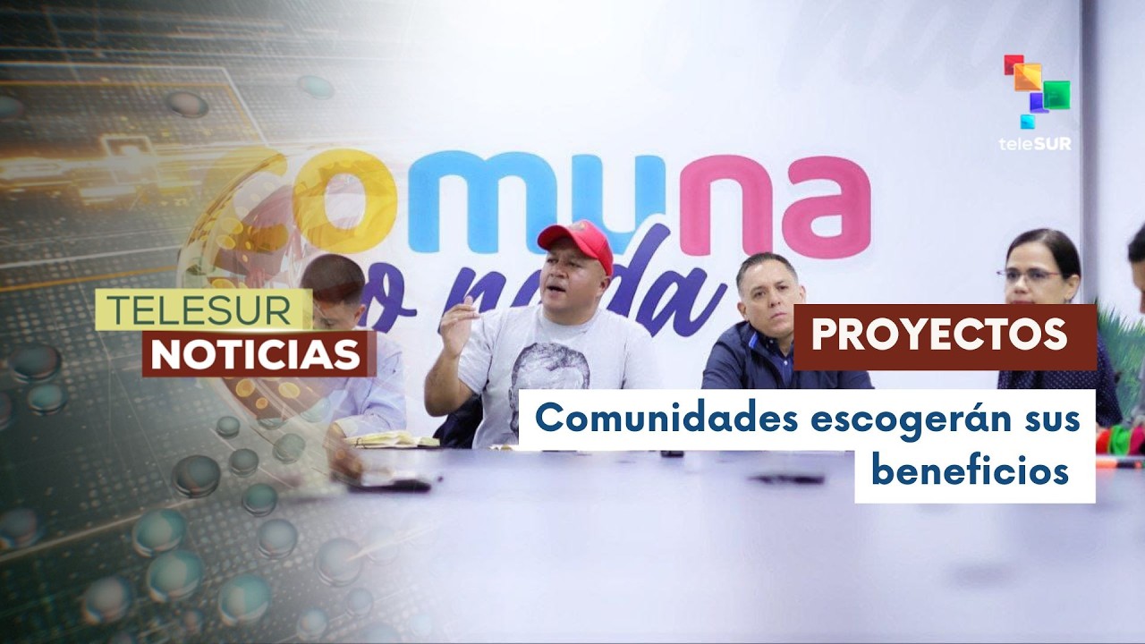Venezolanos elegirán sus proyectos comunales