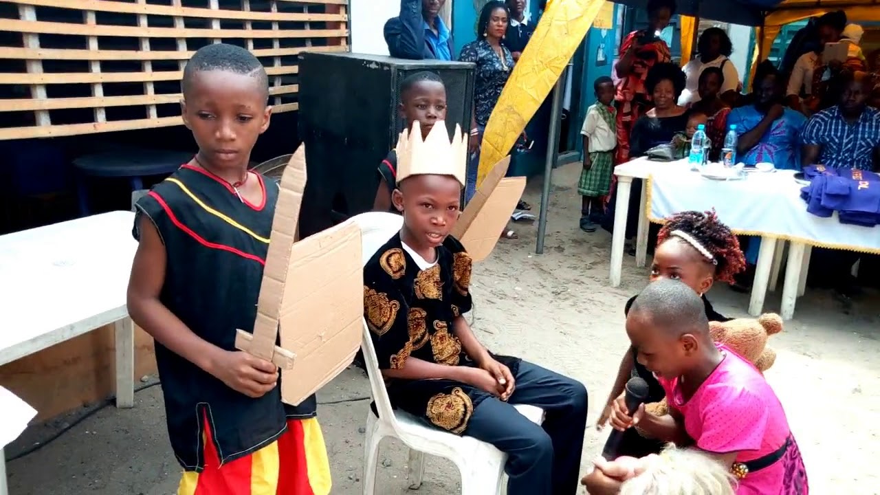 A DRAMA PRESENTATION... BY THE PUPILS DURING THEIR GRADUATION